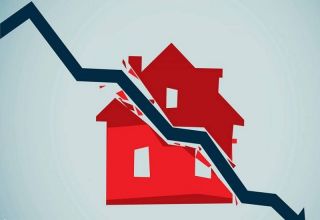 کاهش قیمت خانه