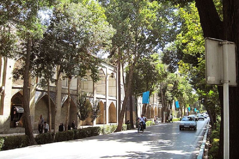 محدوده خیابان چهارباغ اصفهان