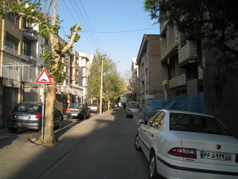 خیابان در سهروردی
