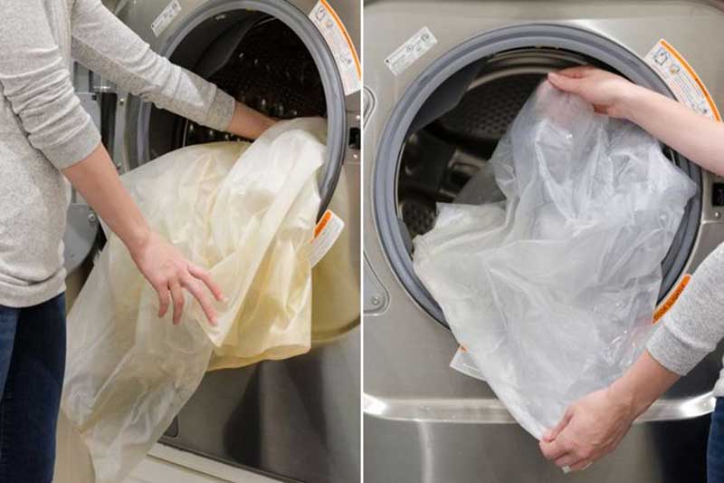نکات مهم شستن پرده در ماشین لباسششویی