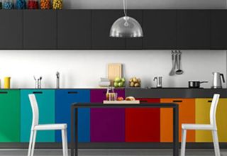 بهترین رنگ کابینت برای آشپزخانه‌ های کوچک