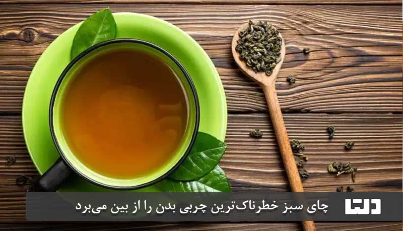 چای سبز خطرناک‌ترین چربی بدن را از بین می‌برد