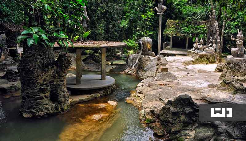 باغ جادویی تارمین تایلند باغی شگفت انگیز است