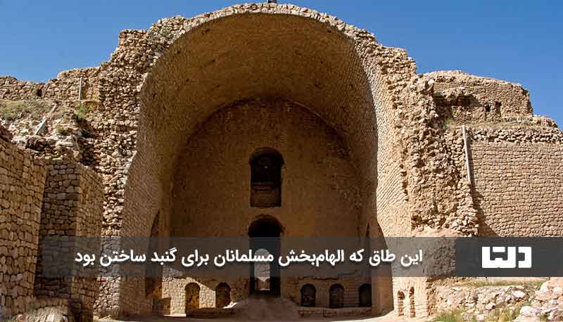 بازسازی کاخ اردشیر بابکان در طول تاریخ