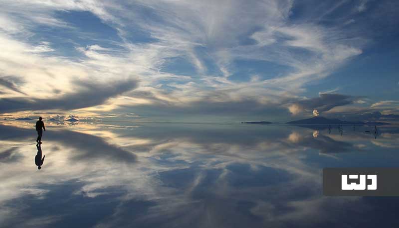 دریاچه نمک بولیوی