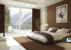 شیک ترین مدل های طراحی اتاق خواب با تم کرم و قهوه ای