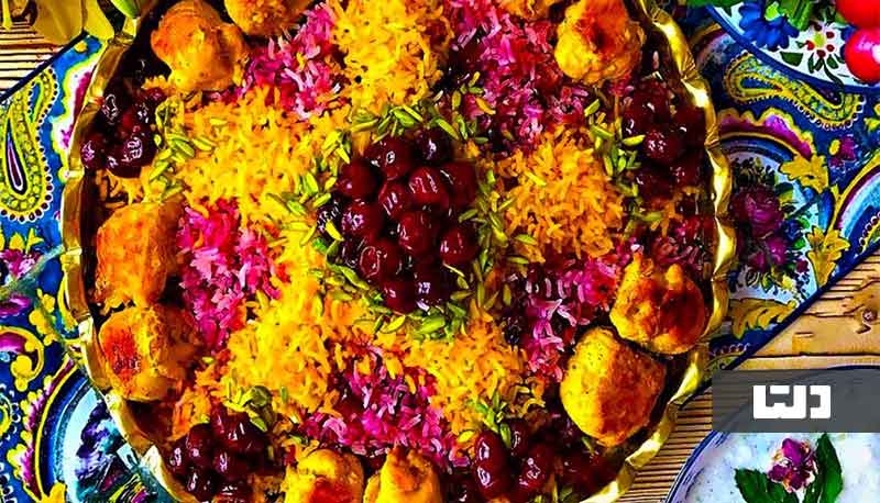 طرز تهیه آلبالو پلو رستورانی