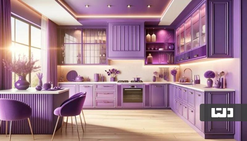 تاثیر رنگ آشپزخانه بر کاهش اشتها