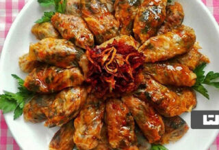 طرز تهیه دلمه کاهو