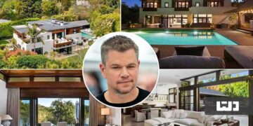 خانه لوکس مت دیمون؛ بازیگر آمریکایی