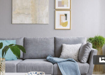 ۶ ترکیب رنگ شیک و پرطرفدار با رنگ طوسی برای دکوراسیون منزل