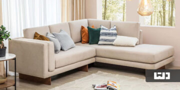 مدل چیدمان مبل ال در خانه‌های کوچک