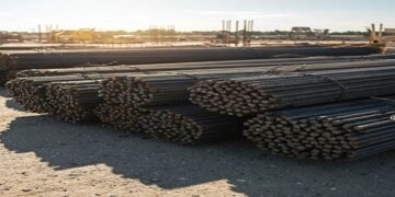 بندیل های میلگرد در بازار آهن