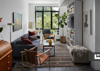 بهترین روش چیدمان خانه مستطیلی با عرض کم