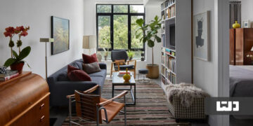 بهترین روش چیدمان خانه مستطیلی با عرض کم