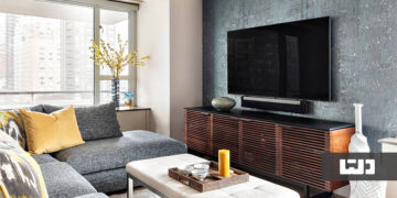 مدل‌های کاغذ دیواری پشت تلویزیون