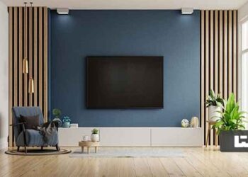 5 طرح مدرن برای دیوار پشت تلویزیون