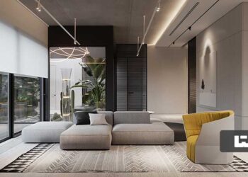 لاین نوری؛ بهترین روش نورپردازی سقف و دیوار