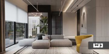 لاین نوری؛ بهترین روش نورپردازی سقف و دیوار