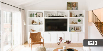 میز تلویزیون دیواری