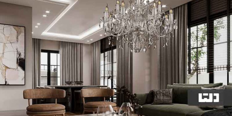 مدل جدید لوستر پذیرایی