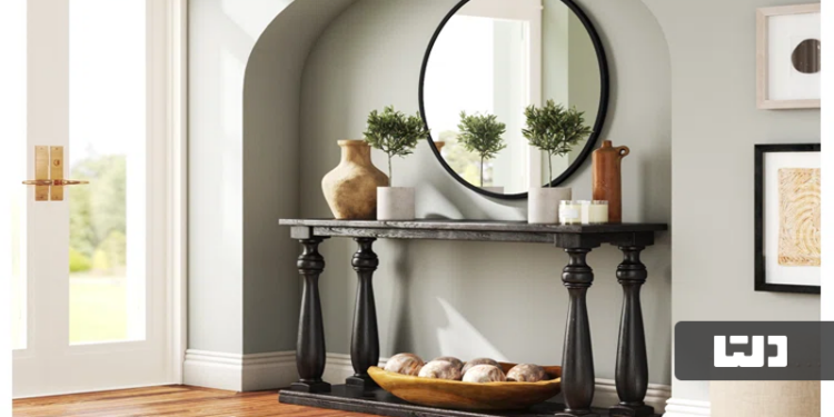 ایده‌های جذاب برای تزیین میز کنسول