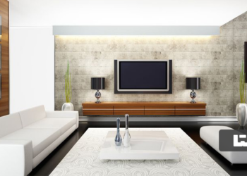 قرارگیری تلویزیون در خانه‌های کوچک