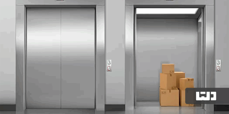 حمل بار با آسانسور