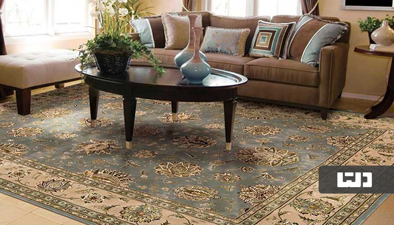 رنگ فرش مناسب برای مبلمان قهوه ‌ای