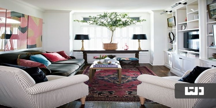 بهترین چیدمان مبل در پذیرایی مستطیلی شکل