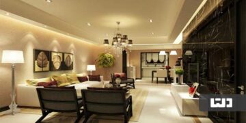 بهترین چیدمان پذیرایی مستطیلی