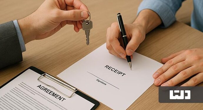 تحویل کلید و مدارک