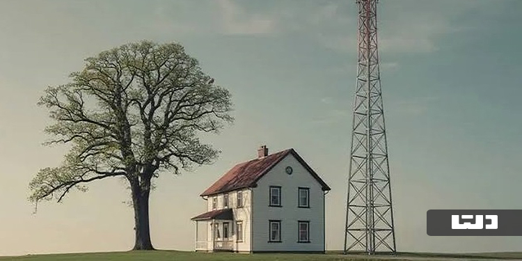 دکل مخابراتی نزدیک ملک