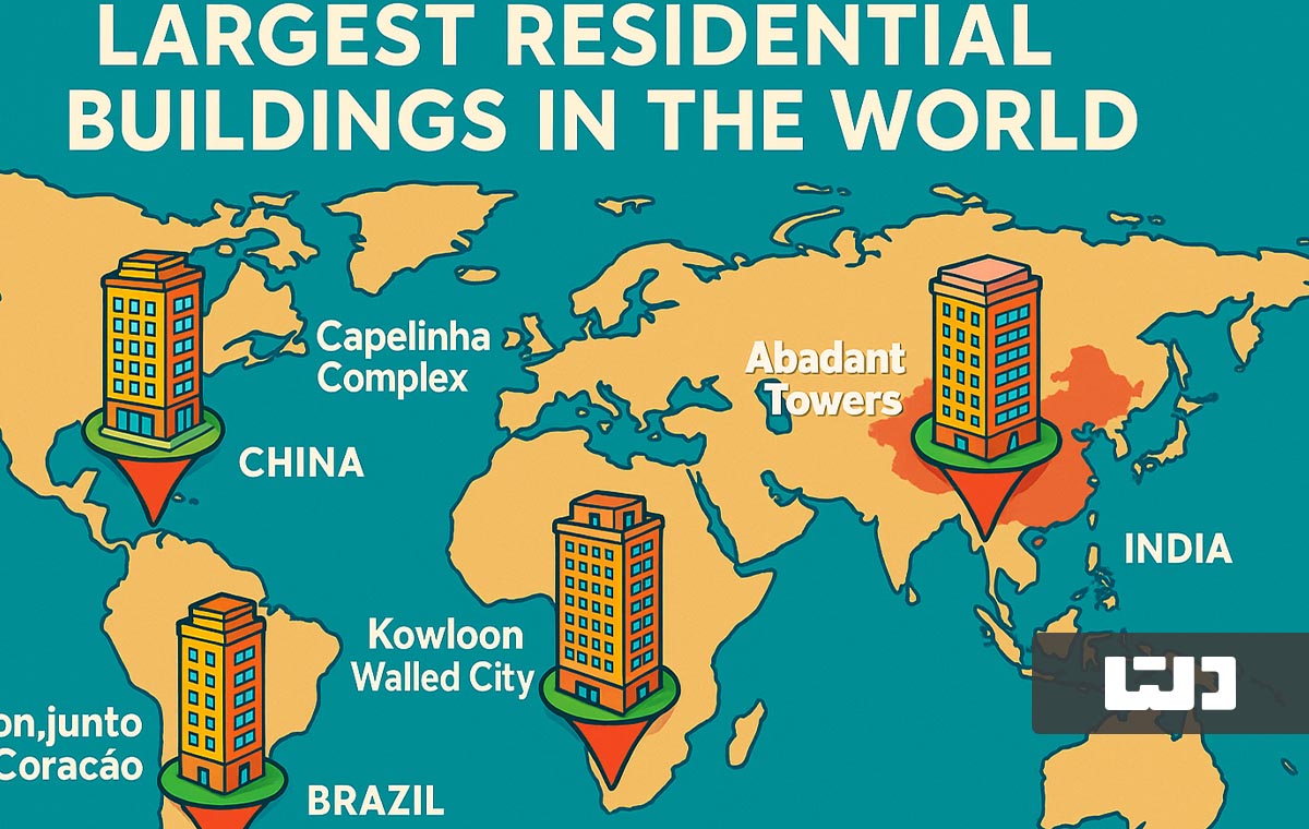 بزرگ‌ترین ساختمان‌های جهان