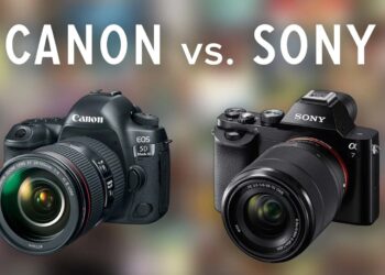 دوربین سونی بهتر است یا کانن؟ مقایسه + نکات خرید