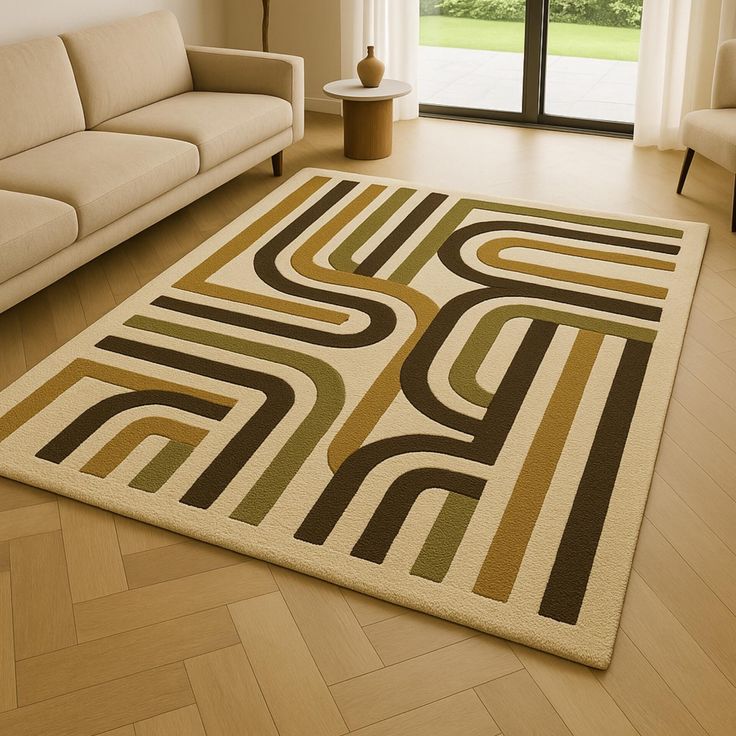 فرش سبک رترو