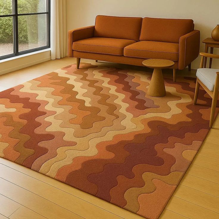 فرش سبک رترو