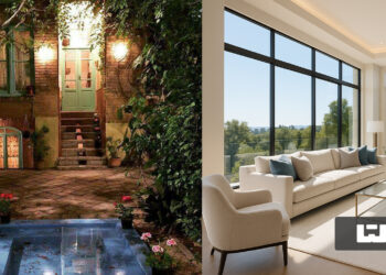 خانه قدیمی و نوساز