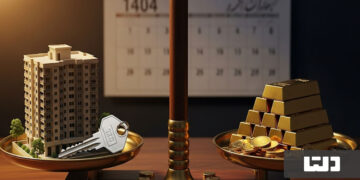 مقایسه بازار طلا و مسکن در نیمه دوم سال ۱۴۰۴