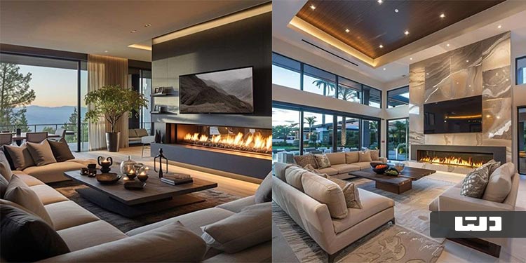 فضا بندی مناسب داخل ساختمان