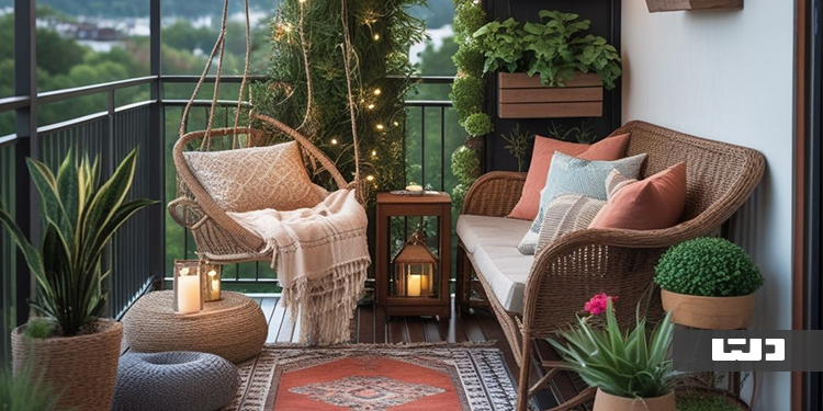 بالکن بهترین مکان برای رسیدن به فضای آرامش بخش