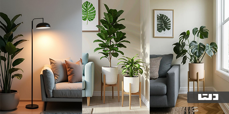 استفاده از گیاهان آپارتمانی برای فضای خانه