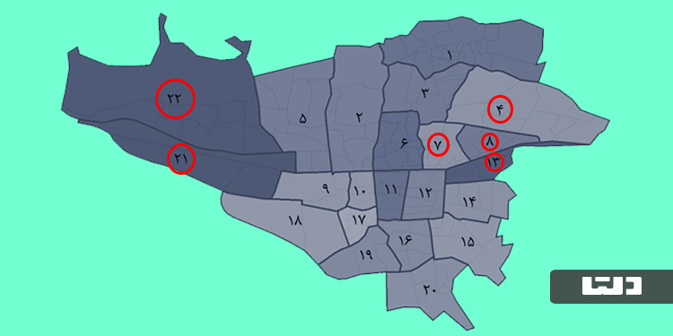 بهترین محله های تهران از نظر قیمت خرید مسکن