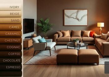 جدیدترین ترند رنگهای گرم در دکوراسیون؛ از قهوهای شکلاتی تا طیفهای جسورانه
