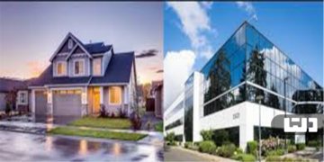 5 تفاوت بین املاک اداری و مسکونی