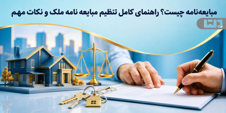 مبایعه‌نامه چیست؟ راهنمای کامل تنظیم مبایعه‌نامه ملک و نکات مهم