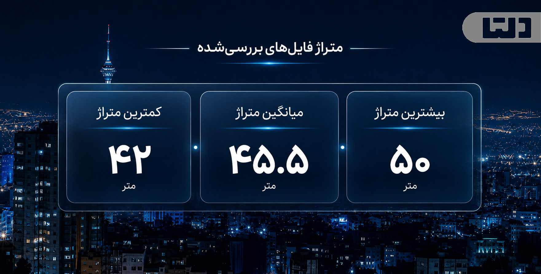 رهن آپارتمان در تهران با ۵۰۰ میلیون تومان؛ بررسی متراژ فایل‌های ۴۲ تا ۵۰ متری