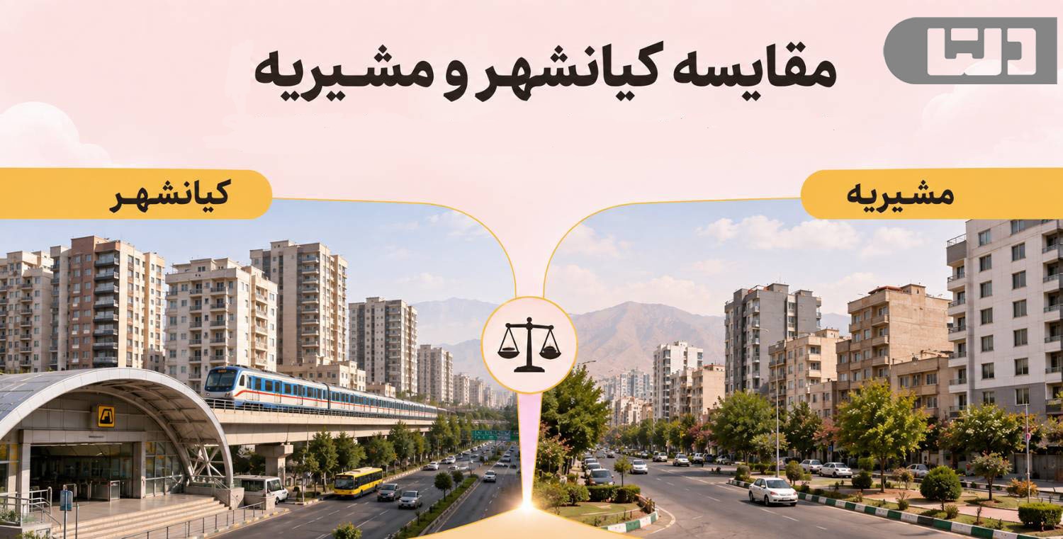 مقایسه کیانشهر و مشیریه