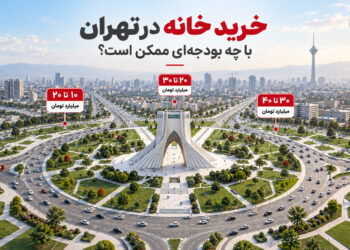 خرید خانه در تهران با بودجههای مختلف در شهریور ۱۴۰۵