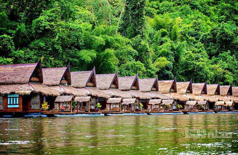 هتل شناور تايلند The Float House River Kwai Resort